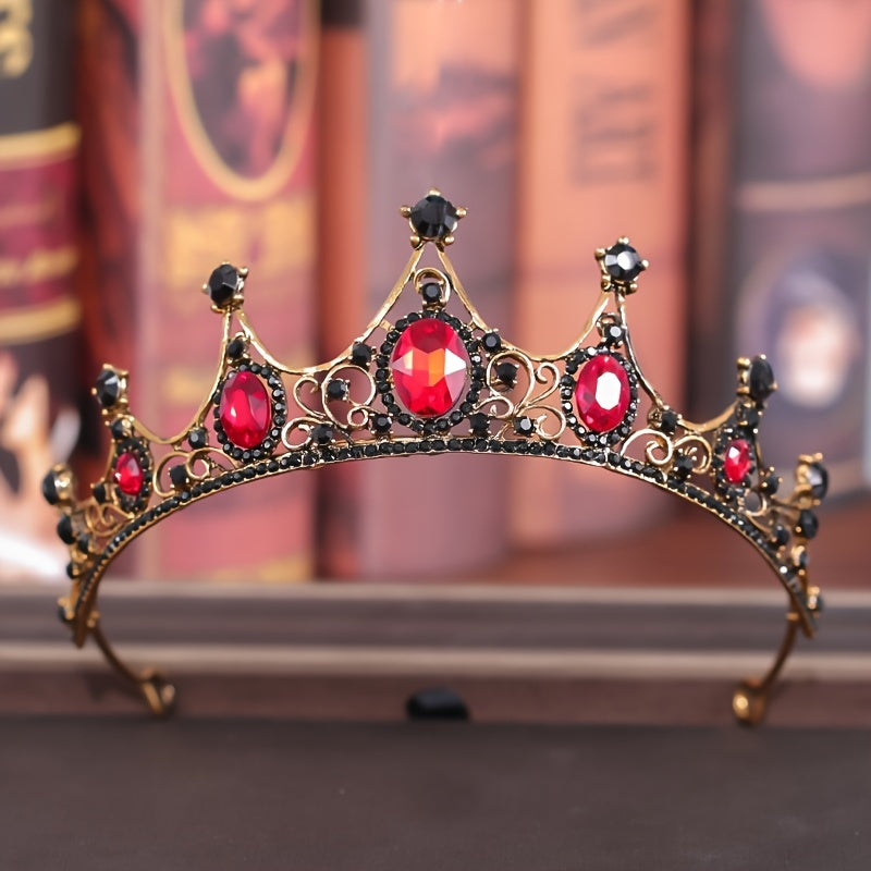 Rhinestone Crown Headband Wedding Bride Princess Queen Hair Tiara