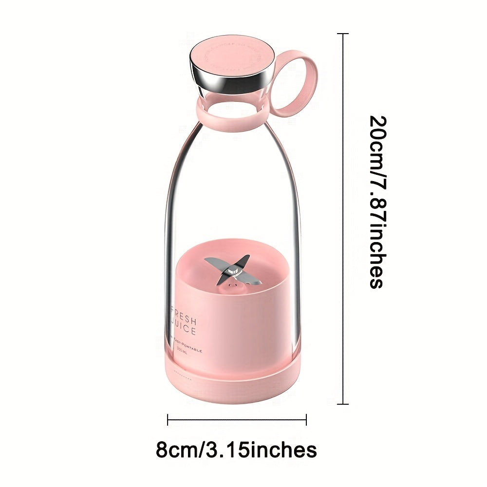 350ml Wireless Portable Electric Mini Fruit Blender - Perfect for On-the-Go Juicer!