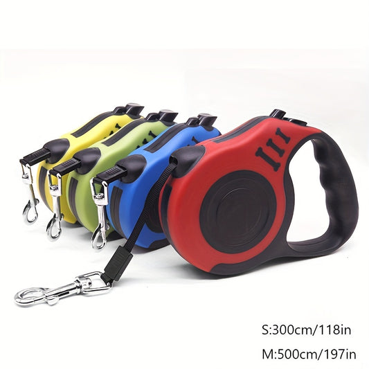 [Automatic Retractable Pet Leash Outdoor] Retractable Pet Leash for Dogs and Cats - Perfect for Outdoor Activities - Automatic and Tangle-Free
