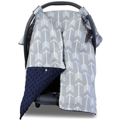 Car Seat Covers For Babies, Infant Baby Boys Girls Car Seat Canopy, Multiuse Warm Baby Stroller Canopy, 2 Layers Breathable Car Seat Covers, Universal Fit For Baby Car Seat Christmas, Thanksgiving day, New Year, Valentine's D