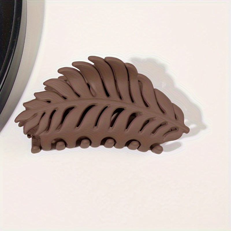 [Large Leaf Hair Claw Clip] Fall Autumn Hair Clips, Large Hair Claw, Leaf, Hair Clip, Large Hair Claw Clip, Hair Claw, Hair Clip, Claw Clip, Hair Clip For Women