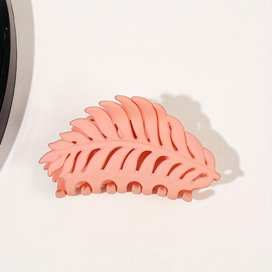 [Large Leaf Hair Claw Clip] Fall Autumn Hair Clips, Large Hair Claw, Leaf, Hair Clip, Large Hair Claw Clip, Hair Claw, Hair Clip, Claw Clip, Hair Clip For Women
