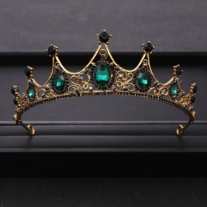 Rhinestone Crown Headband Wedding Bride Princess Queen Hair Tiara