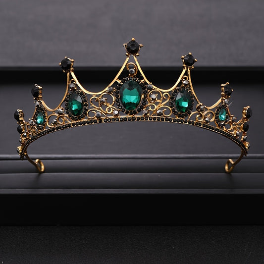 Rhinestone Crown Headband Wedding Bride Princess Queen Hair Tiara
