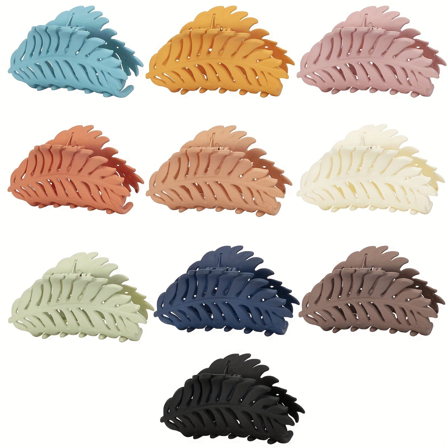 [Large Leaf Hair Claw Clip] Fall Autumn Hair Clips, Large Hair Claw, Leaf, Hair Clip, Large Hair Claw Clip, Hair Claw, Hair Clip, Claw Clip, Hair Clip For Women