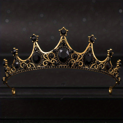 Rhinestone Crown Headband Wedding Bride Princess Queen Hair Tiara