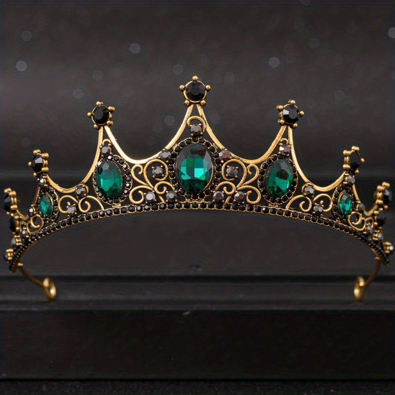 Rhinestone Crown Headband Wedding Bride Princess Queen Hair Tiara