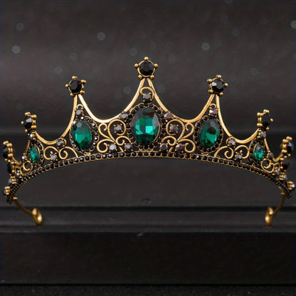 Rhinestone Crown Headband Wedding Bride Princess Queen Hair Tiara