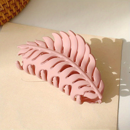 [Large Leaf Hair Claw Clip] Fall Autumn Hair Clips, Large Hair Claw, Leaf, Hair Clip, Large Hair Claw Clip, Hair Claw, Hair Clip, Claw Clip, Hair Clip For Women