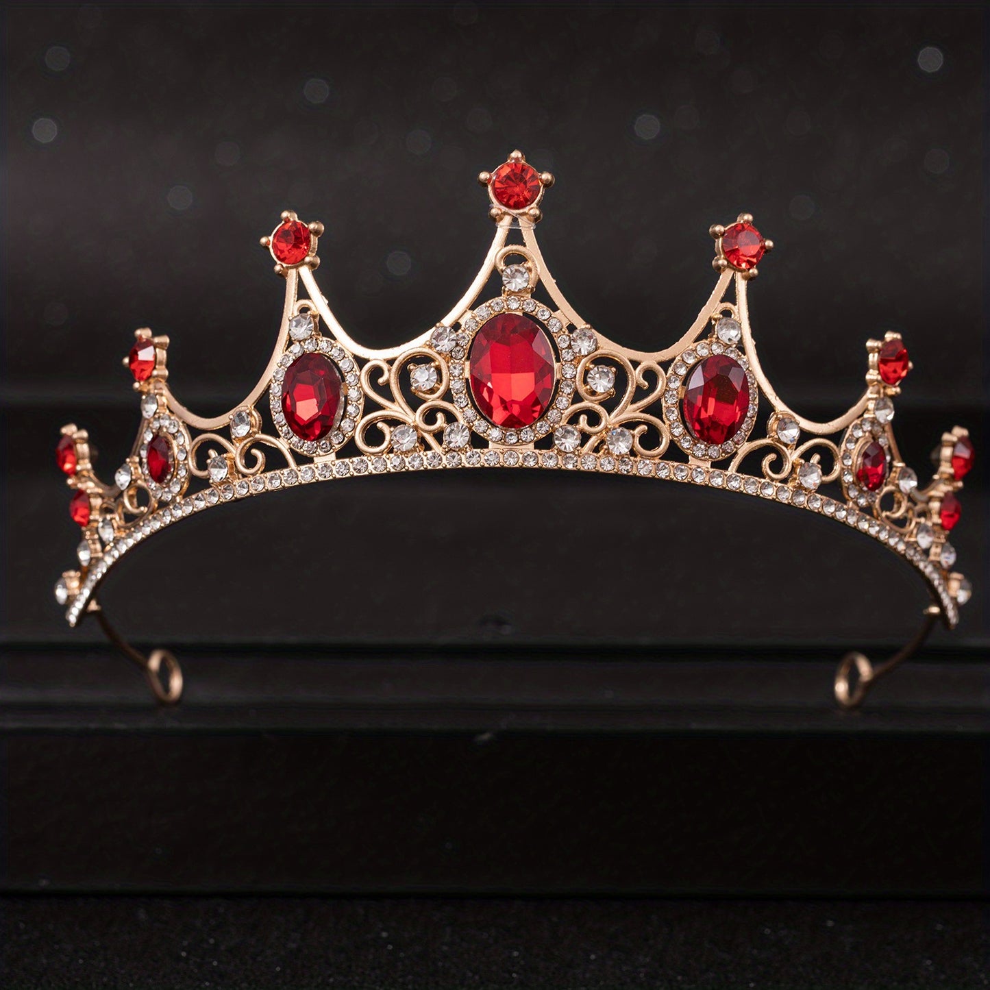 Rhinestone Crown Headband Wedding Bride Princess Queen Hair Tiara