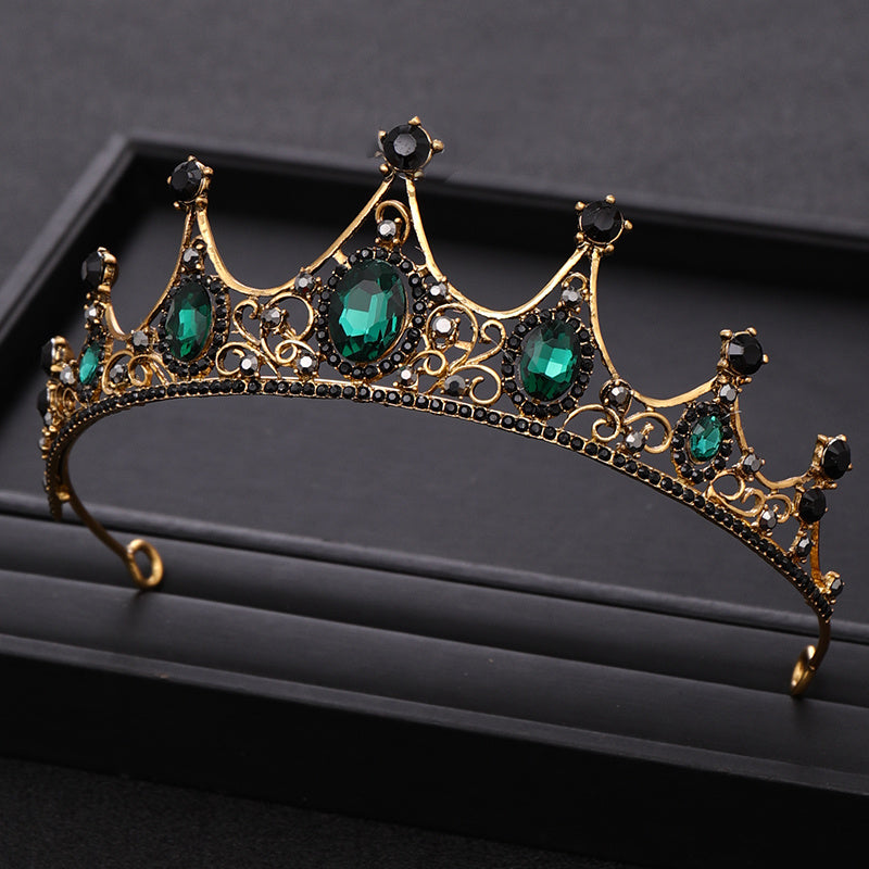 Rhinestone Crown Headband Wedding Bride Princess Queen Hair Tiara