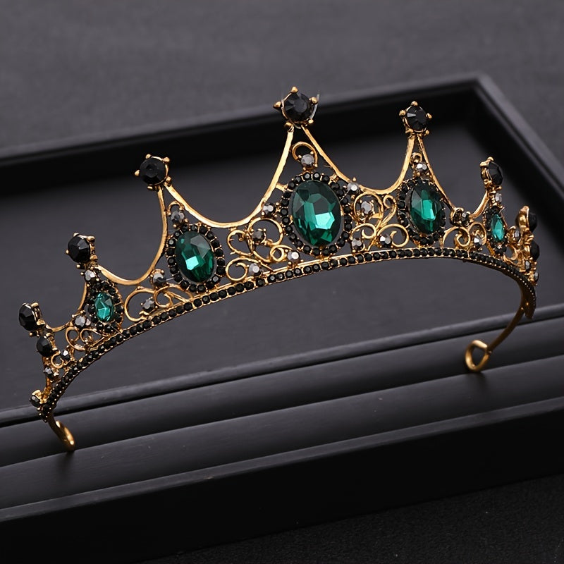 Rhinestone Crown Headband Wedding Bride Princess Queen Hair Tiara