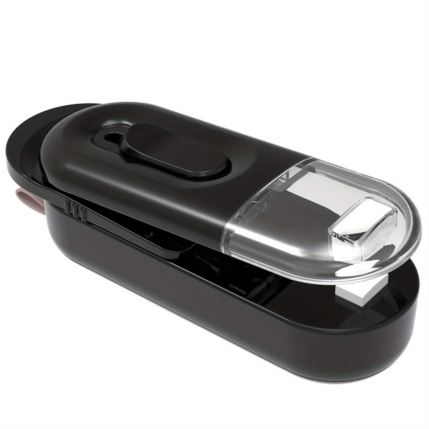 1pc Compact Mini Vacuum Sealer - 2-in-1 Heat Sealer & Cutter for Airtight Food Storage - Portable Thermal Sealer for Plastic Bags, Snacks, Cookies, Freshness Preservation, Kitchen Essentials