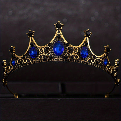 Rhinestone Crown Headband Wedding Bride Princess Queen Hair Tiara