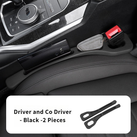 2pcs Car Seat Gap Filler Organizer - Universal Fit Storage Accessory, EVA Material, Prevents Dropping of Small Items, Enhances Vehicle Interior Nevenience, Suitable for Various Car Models, Vehicle Interior Organizer|Sleek Sto