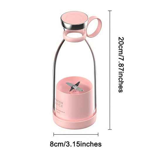 350ml Wireless Portable Electric Mini Fruit Blender - Perfect for On-the-Go Juicer!